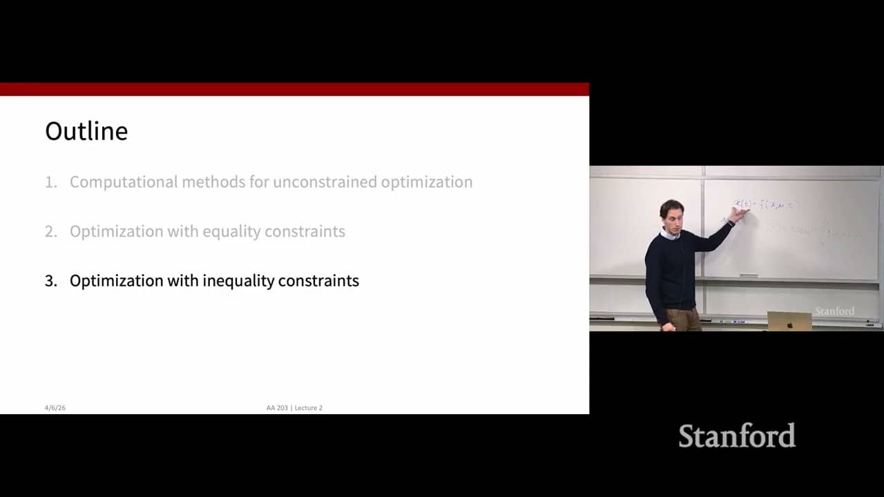 Stanford AA203 Optimal and Learning-Based Control | Spring 2026 | Lecture 3: Calculus of Variations