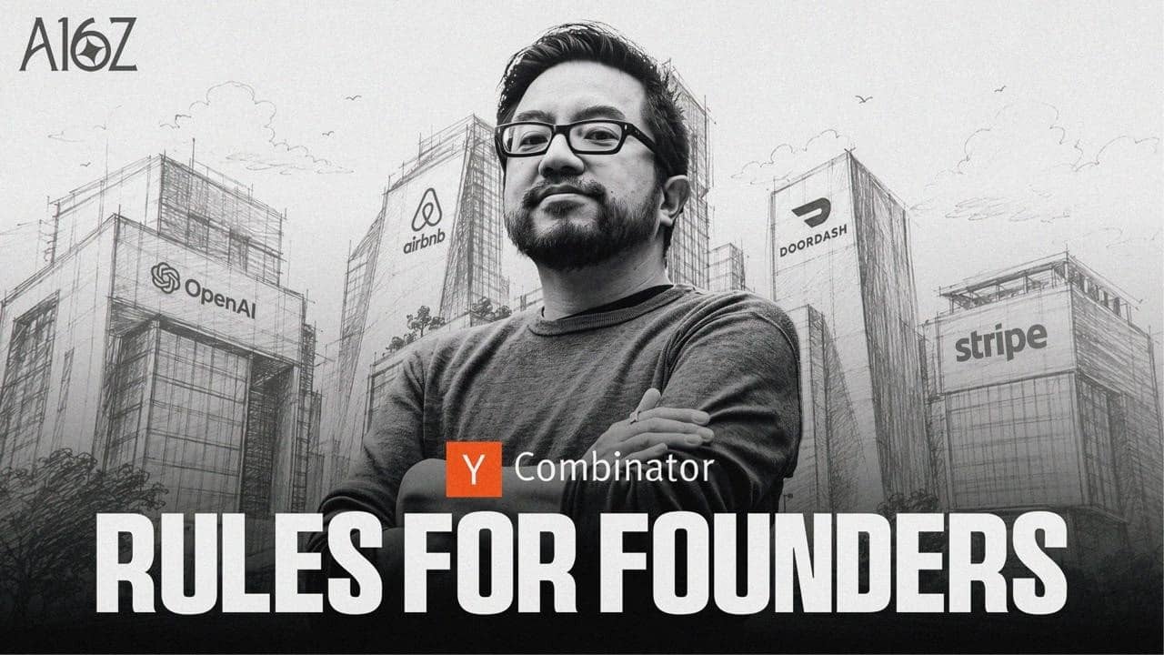 The New Rules for Founders | Garry Tan on a16z
