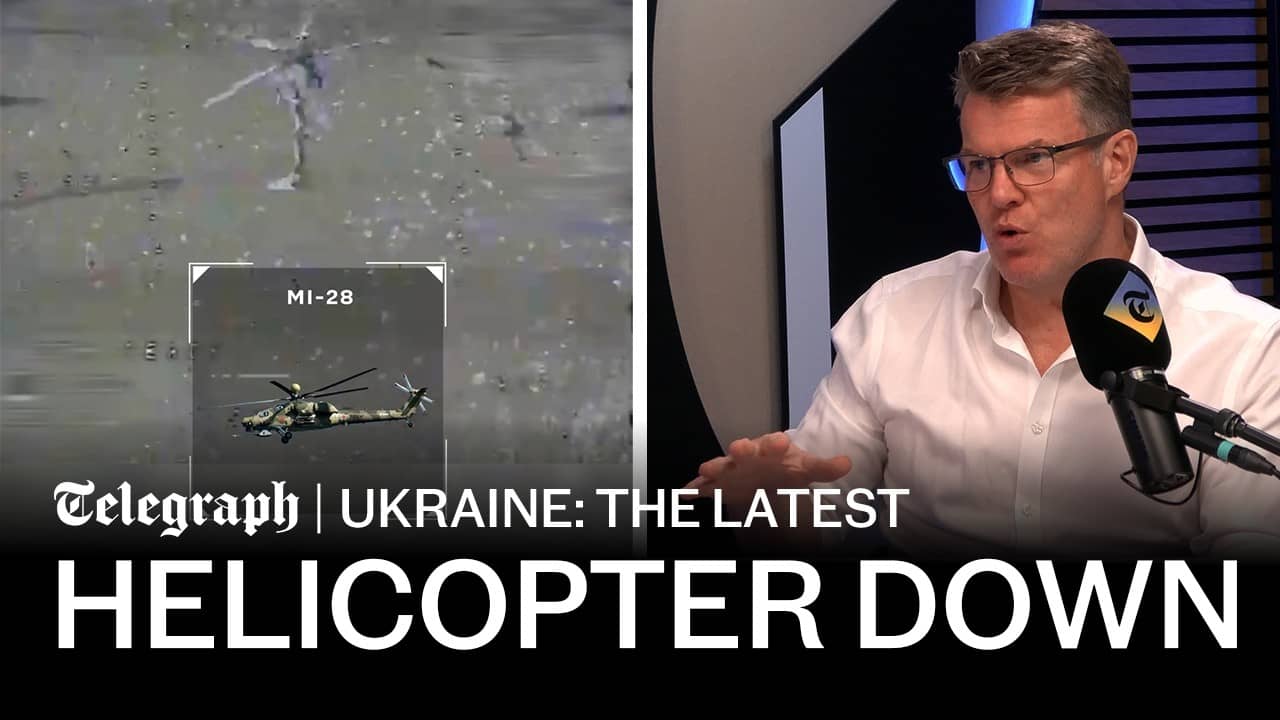 Drone 'downs' Russian Mi-28 helicopter & 'Moscow will fall through Crimea': Ukraine's new campaign