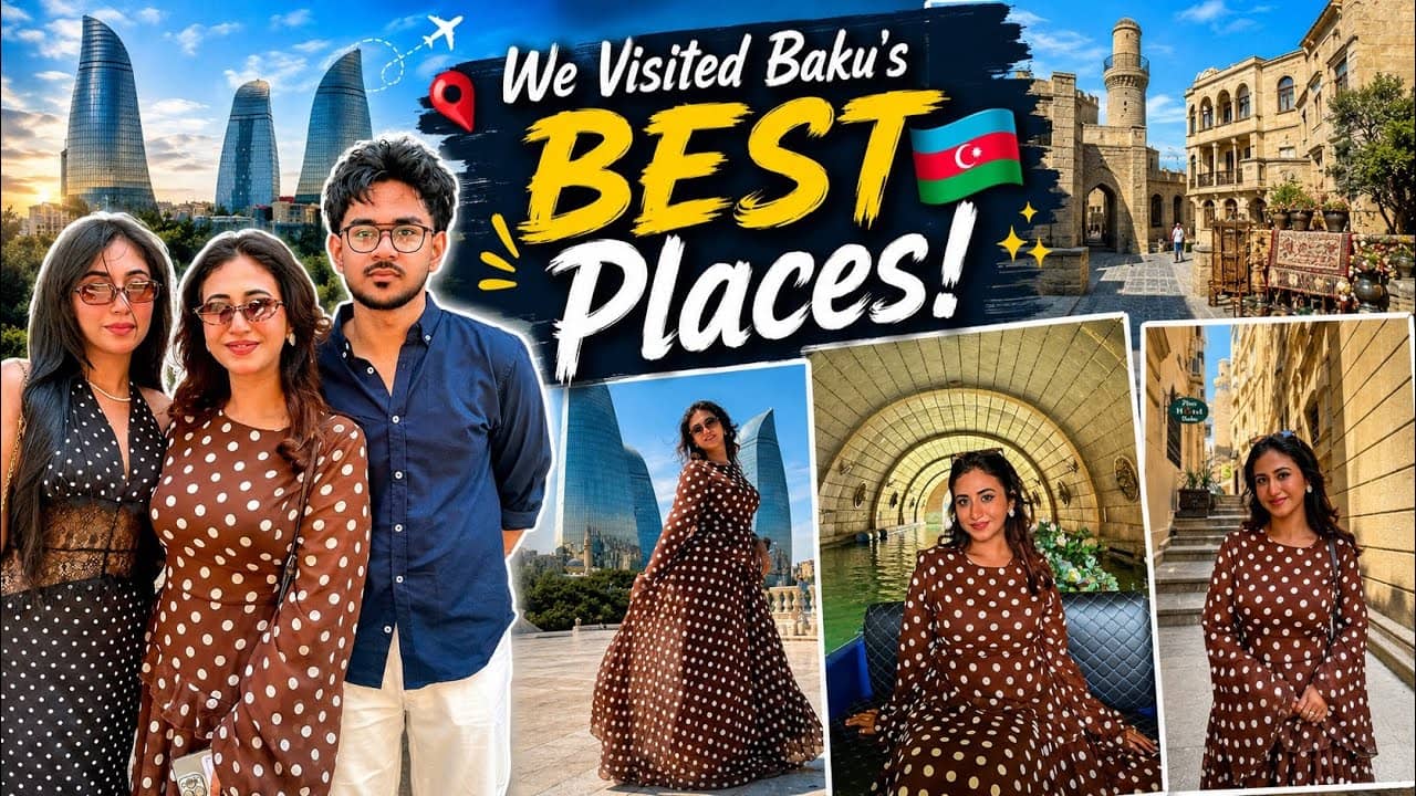 The Last Tour That Made Our Baku Trip Worth Every Penny! 🇦🇿 #alizehjamali #vlog #viral